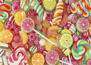 The application of polydextrose in candy